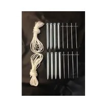 Haringen en scheerlijnenset voor lasparasol