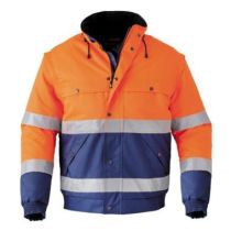 HAVEP 5139 fuor oranje/marineblauw jack