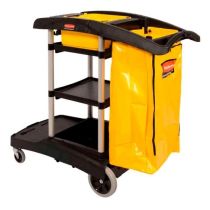 High Capacity Utility Cart, Rubbermaid – zwart