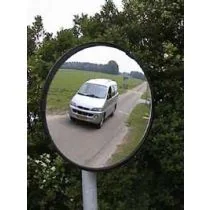 Industriespiegel glas diameter 60 cm.