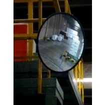 Industriespiegel veiligheidsglas diameter 60 cm.