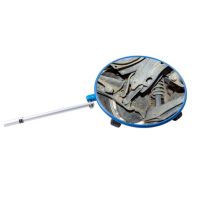 JISLON inspectiespiegel Ø 45 cm op wieltjes met telescopische steel van 1 tot 2 meter