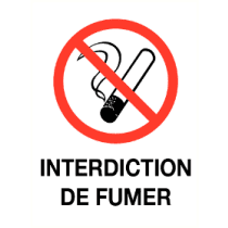 Interdiction de Fumer
