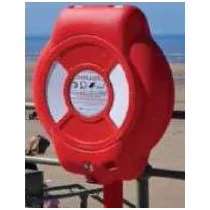 Kast voor reddingsboei inclusief boei 750 mm