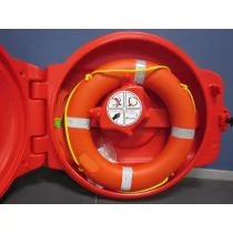 Kast voor reddingsboei inclusief boei 750 mm