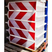 Kunststof baakschild 100 x 25 cm