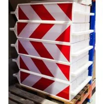 Kunststof baakschild 100 x 25 cm