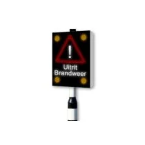 LED display J37 LET OP Uitrit Brandweer