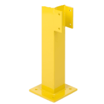 Leuning eindstaander voor binnen, lengte 50 cm.