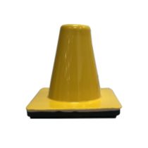 Mini afzetkegel 15 cm geel
