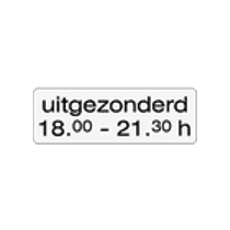 Onderbord OB254