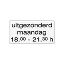 Onderbord OB259a