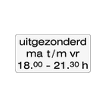 Onderbord OB259b