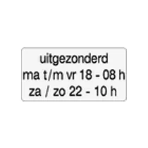 Onderbord OB262