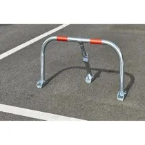 Parkeerbeugel met los hangslot, economy model parkeerbeugel met 3 steunen
