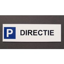 Parkeerbord Directie 20X60 cm
