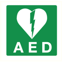 Pictogram Hartdefibrillator AED