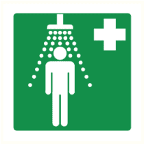 Pictogram nooddouche