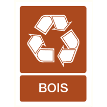 Pictogram Recycling bois