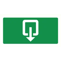 Pictogram Uitgang + nooduitgang
