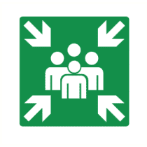 Pictogram Verzamelplaats
