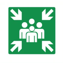 Pictogram Verzamelplaats