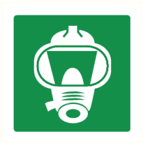 Pictogram Vluchtmasker