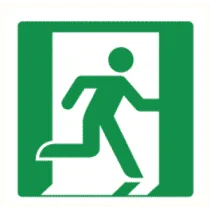 Pictogram Vluchtrichting rechts