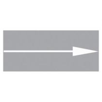 Pijl rechtdoor 250 cm