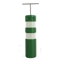 Plooibaken kunststof ø 20 cm, kleur groen