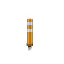 Pole Cone NS afzetpaal, oranje-wit, hoogte 40 cm, ø 8 cm 