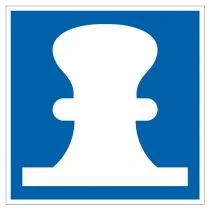 Scheepvaartbord E.7 / Toestemming te meren aan de zijde van de vaarweg waar het bord is geplaatst