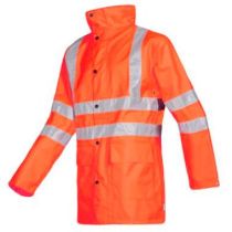 Sioen 598Z Monoco jas fluor rood