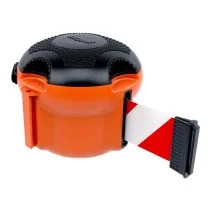 Skipper XS houder met 9 meter rood/wit afrolbaar afzetlint