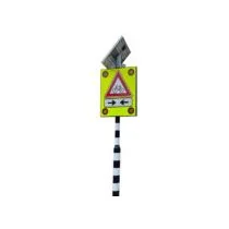 Solar LED attentiebord J24