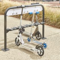 Stepstalling voor 12 steps, face to face schikking, steps staan op 1 niveau