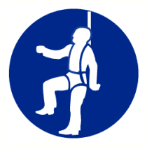 Veiligheidsharnas verplicht