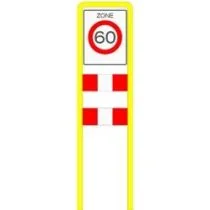Verkeersbord A01(60)zb