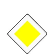 Verkeersbord B01, Voorrangsweg