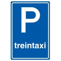 Verkeersbord E08h, Parkeergelegenheid alleen bestemd voor treintaxi