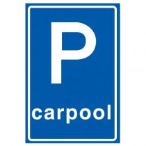 Verkeersbord E13, Parkeergelegenheid ten behoeve van carpoolers