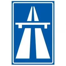 Verkeersbord G01, Autosnelweg
