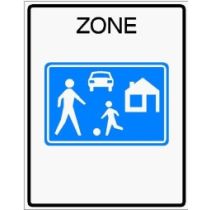 Verkeersbord G05zb, Begin zone woonerf