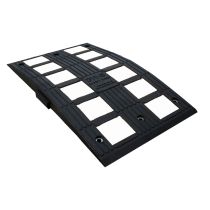 Verkeersdrempel Safety Rider wit