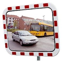 Verkeersspiegel 60 x 80 cm (polycarbonaat)