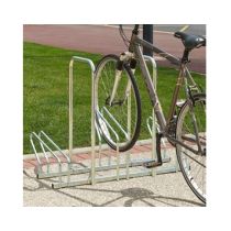 Verzinkt fietsenrek 3 fietsen voorzien van 2 beugels