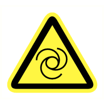 Waarschuwing Automatisch startende machine