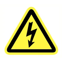 Waarschuwing Gevaar voor electrische spanning