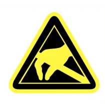 Waarschuwing Statische lading