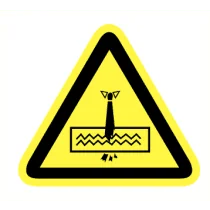 Waarschuwing Versnipperaar